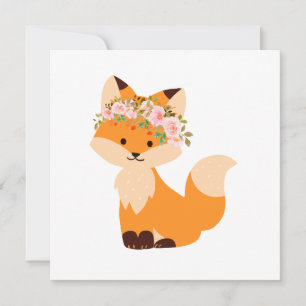 Blume Fox Blank Card