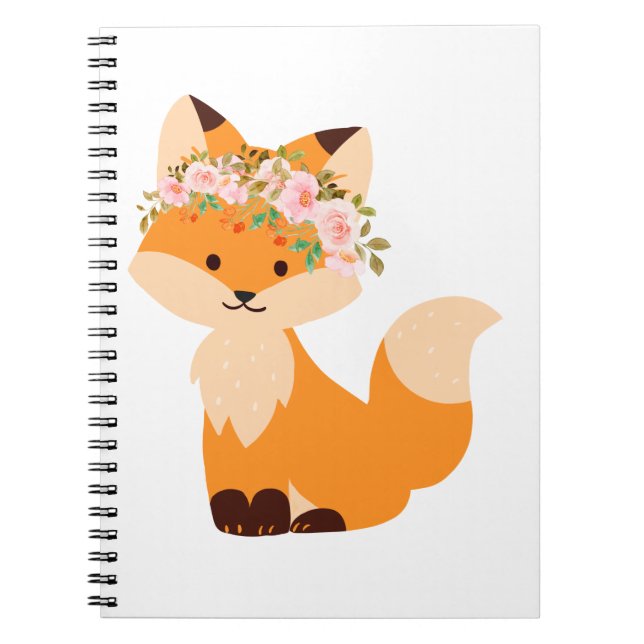 Blume Fox Notebook Notizblock (Vorderseite)