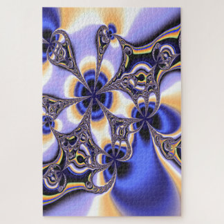 Blume-Fraktal-Puzzle