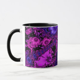 Blume Fraktal Tasse