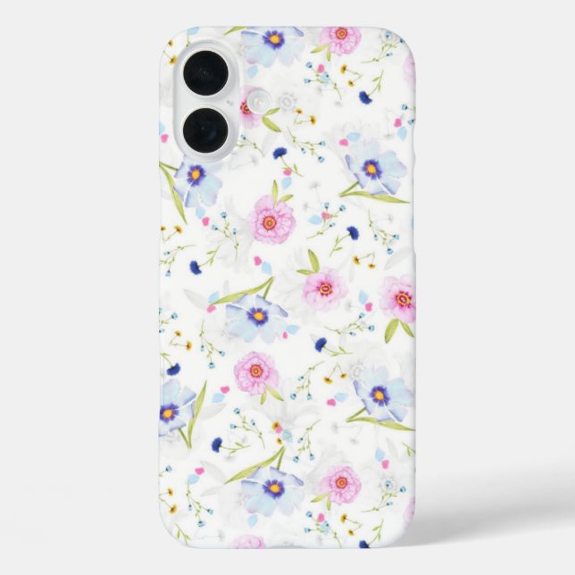 Blume Fresh Design iPhone Case (Rückseite)