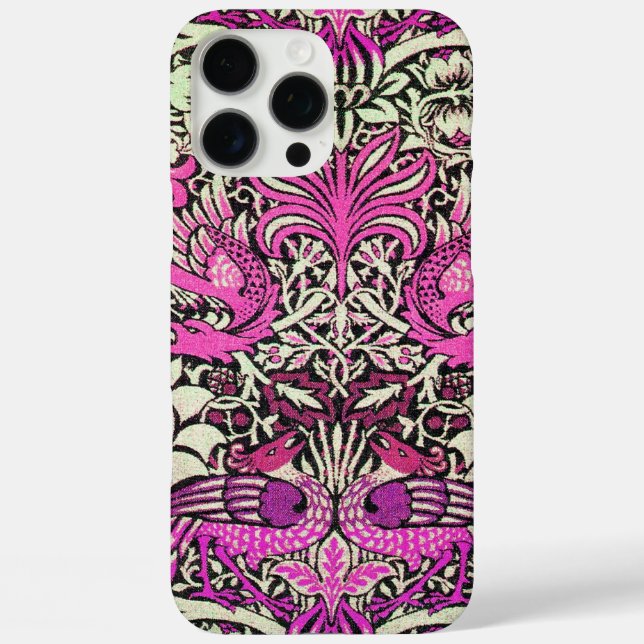 BLUME, FRISCHE UND DRACHEN iPhone 16 PRO MAX HÜLLE (Rückseite)