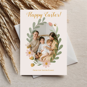 Blume Frühjahr Ostern Feiertagskarte