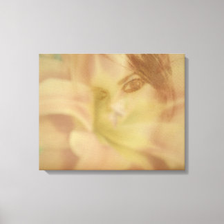 Blume für Adrena Wrapped Canvas Leinwanddruck