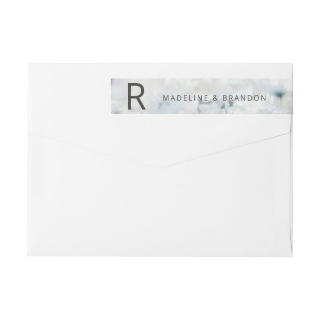 Blume für das Abblasen von Meadow Song Monogram-Rü (Rückseite)
