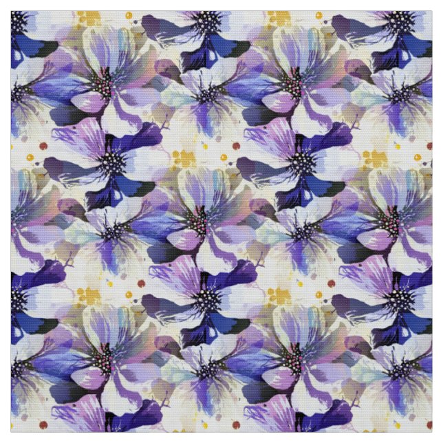 Blume für das Delphinium Stoff (Muster)