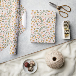 Blume für den Frühjahr Geschenkpapier