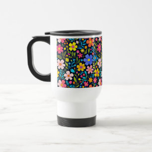 Blume für die Blumenbemalung - 38875 Reisebecher