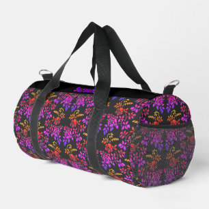 Blume für die gefestigte Rose Personalisiert Duffle Bag