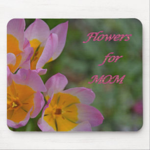 Blume für die Mama Mousepad