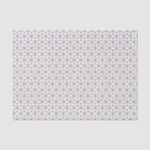 Blume für einfache geometrische Linien Seidenpapier