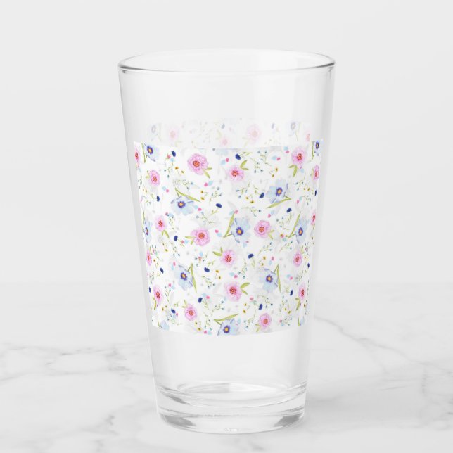 Blume für Frühjahrsgärten Glas (Vorderseite)