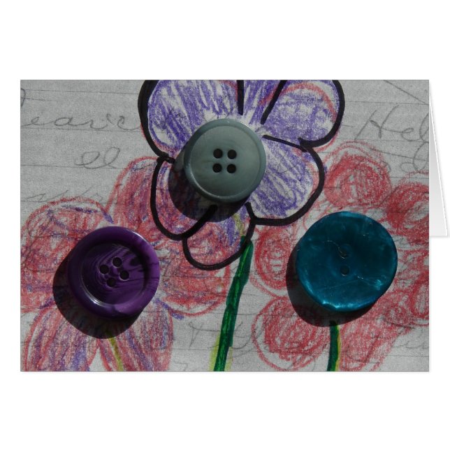 Blume für gemischte Medien (Vorderseite (Horizontal))