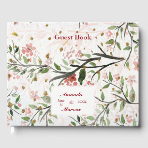 Blume für japanische Kirschblüten Gästebuch