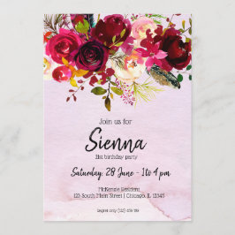 Blume für jeden Anlass Einladung