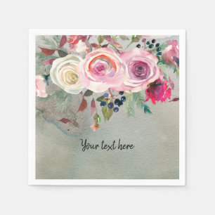 Blume für jeden Anlass Serviette