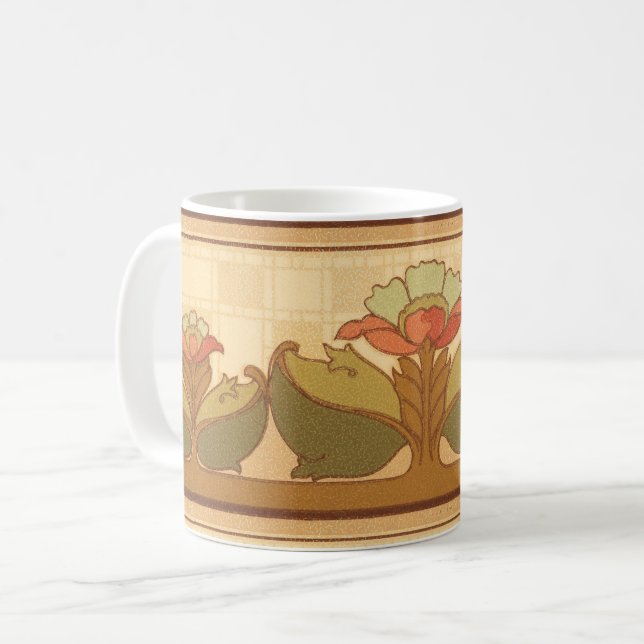 Blume für Kunst und Handwerk, Handwerker oder Miss Kaffeetasse (Vorderseite Links)