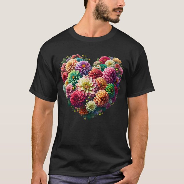 Blume für Mädchen T-Shirt (Vorderseite)