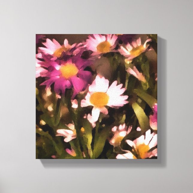 Blume für meine Freunde Leinwand (Vorderseite)