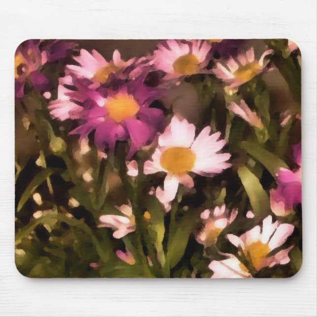 Blume für meine Freunde Mousepad (Vorne)