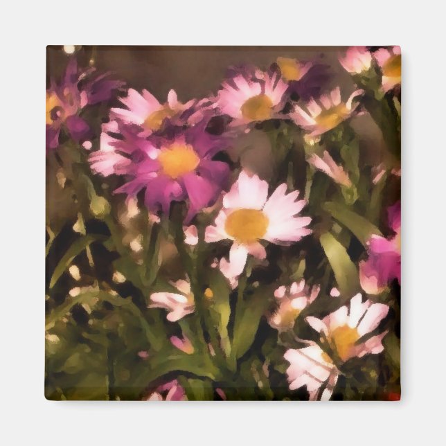 Blume für meinen Freundesmagnet Magnet (Vorne)