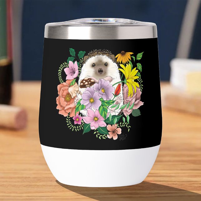 Blume für niedliche Igel (Von Creator hochgeladen)