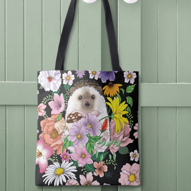 Blume für niedliche Igel Tasche (Von Creator hochgeladen)