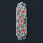 Blume für Paare Vogelarten - Skateboard - Malerei<br><div class="desc">Blume für Vogelarten - Skateboard - Malerei - Wählen / Ihren einzigartigen Text hinzufügen / Name / Farbe / Schriftart / Größe / Elemente - Ihr Sondergeschenk machen - Vergrössern und verschieben oder entfernen und ergänzen Sie Elemente / Texte mit dem Anpassungsprogramm ! Malerei und Design von MIGNED. Bitte schauen...</div>