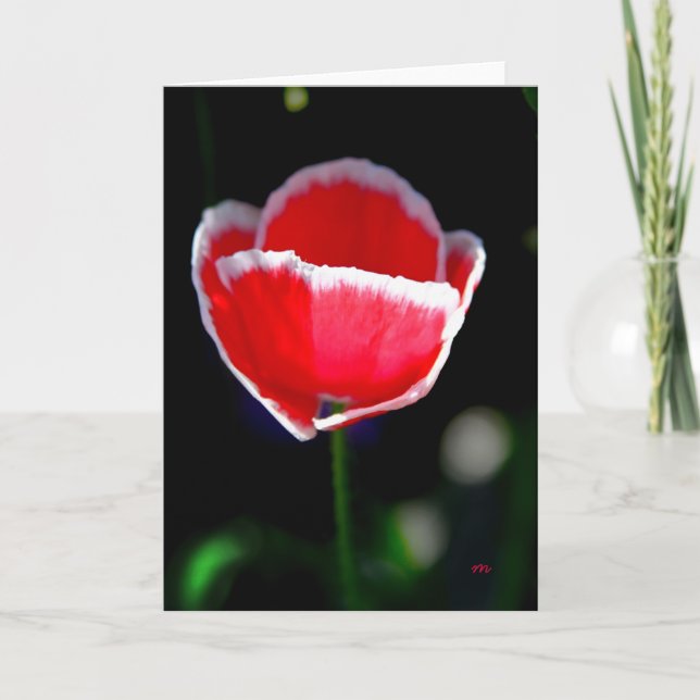 Blume für Sie Karte (Vorderseite)