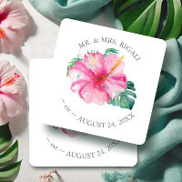 Blume für tropische Hochzeiten und Hibisken