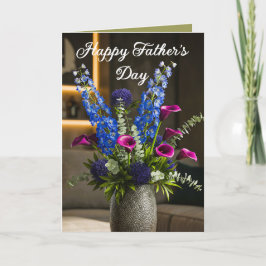 Blume für Vater (1) Feiertagskarte