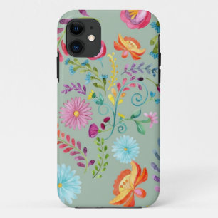Blume für Wasserfarben - Anpassbar Case-Mate iPhone Hülle