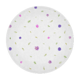 Blume für Wasserfarben - Geschenk für die Mama Schneidebrett