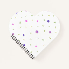 Blume für Wasserfarben - Geschenk für sie Notizbuch
