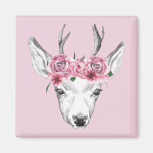 Blume für Wasserfarben Magnet