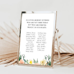 Blume für Wasserfarben Schulklasse Wiedersehen-Mem Poster