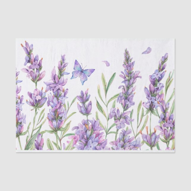 Blume für Wasserfarben Seidenpapier (Vorderseite)