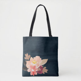 Blume für Wasserfarben Tasche