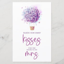 Blume für Wasserfarben | Wie viele Kisses Bride