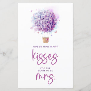 Blume für Wasserfarben Wie viele Kisses Bride