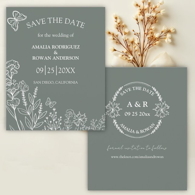 Blume für Wiesen - Grüner Haushalt Save the Date (Von Creator hochgeladen)