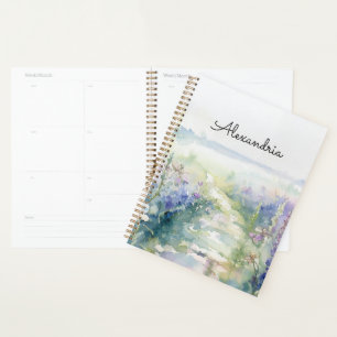 Blume für Wildlavender personalisieren Planer