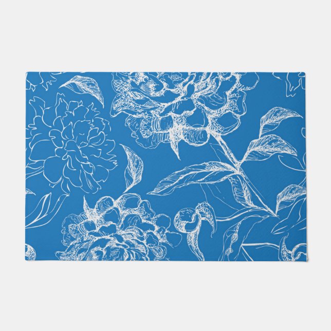 Blume Fußmatte (Vorderseite)