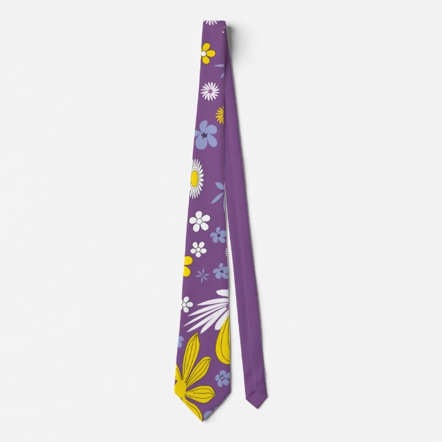 Blume Galaxy anpassen Krawatte (Vorderseite)