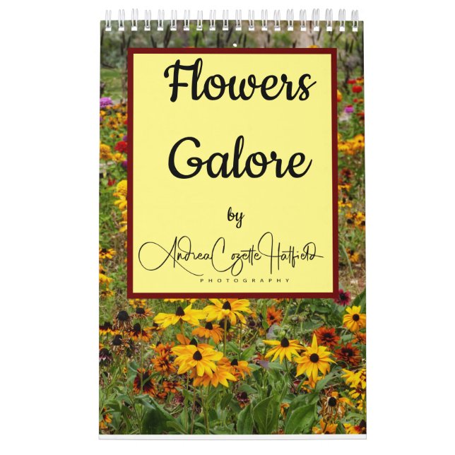 Blume Galore-Kalender Kalender (Titelbild)