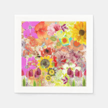 Blume Galore Party Braut Papier Napkin