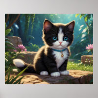 *~* Blume Garden Kitty Cat 5:4 Feline Kitten