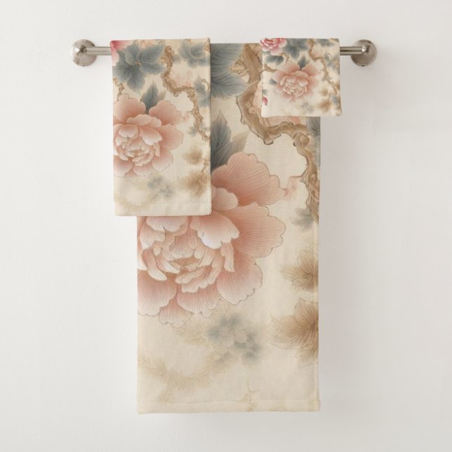 Blume Garten 5 Badetücher Badhandtuch Set (Insitu)