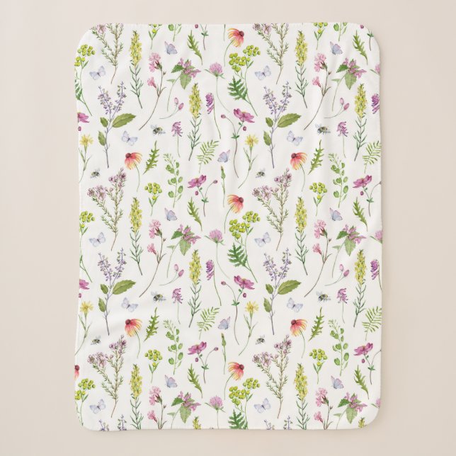 Blume Gartengarten Wildblumen Sherpadecke (Vorderseite)