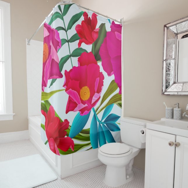 Blume GC15 - Duschvorhang (Beispiel)